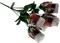 Patriotic Flowers, US Flag, Memorial Day, 4th of July Decor America Veterans Day, One Bouquet 7 Stems Red White Blue